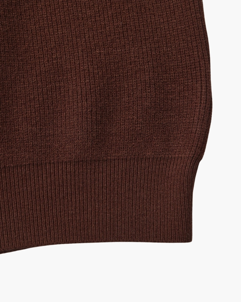 Refined Half-Zip Knit Pullover