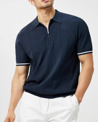 Signature Contrast Trim Polo