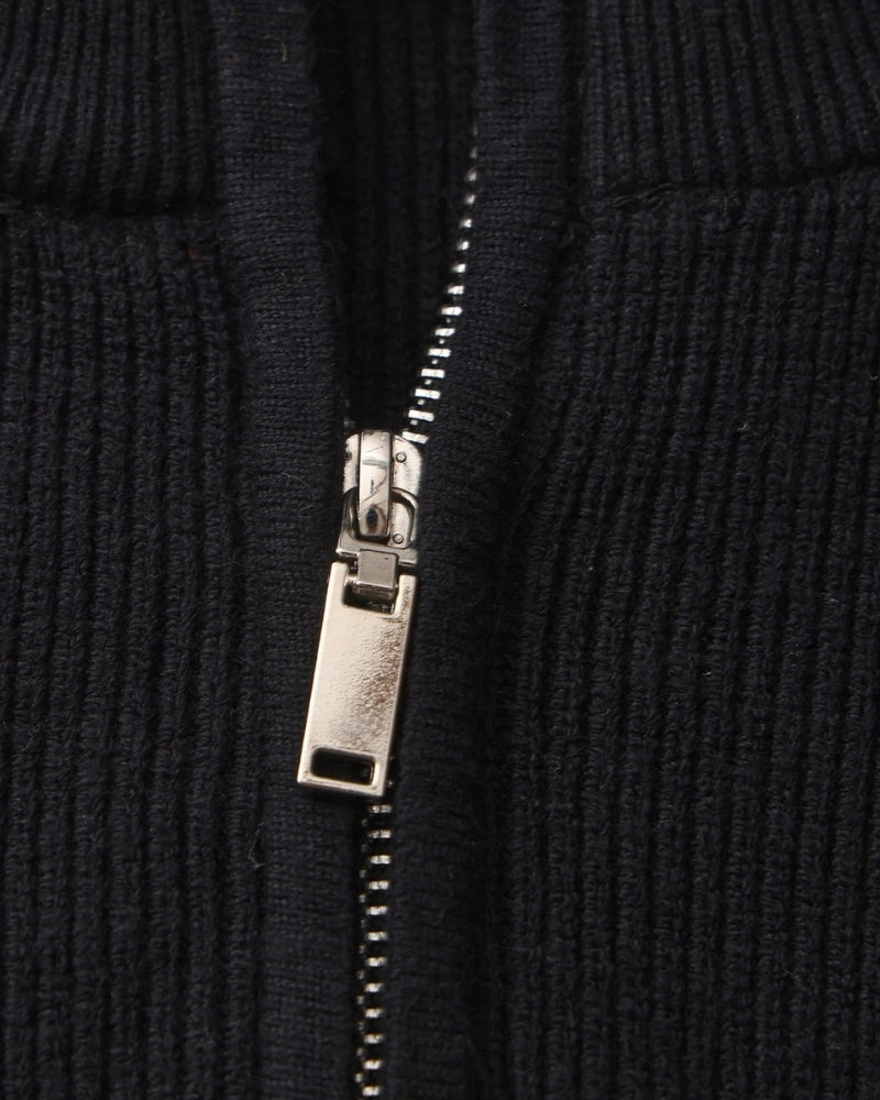 Refined Half-Zip Knit Pullover